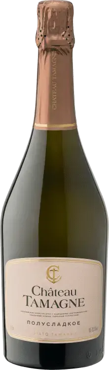 Игристое вино Chateau Tamagne Blanc Semi-Sweet, 0.75 л