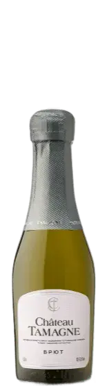 Игристое вино Chateau Tamagne Blanc Brut, 0.2 л