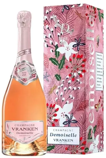 Шампанское Vranken Cuvee Demoiselle Rose gift box 2018 0.75 л