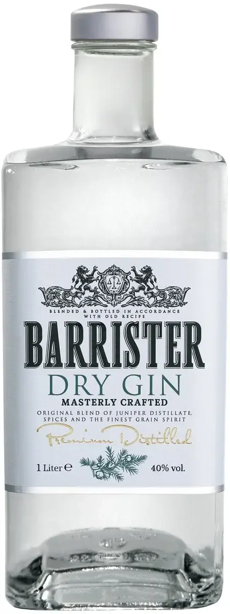Джин Barrister dry 1 л