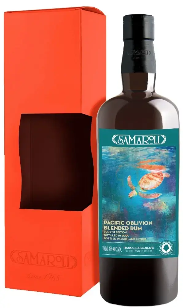 Ром Samaroli Pacific Oblivion Blended 2023 gift box 0.7 л