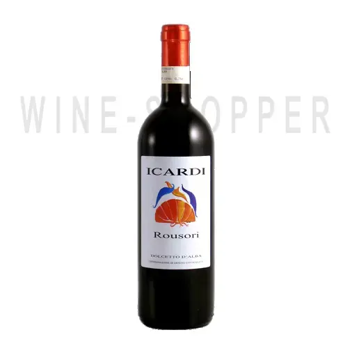 Вино Dolcetto d'Alba DOC Icardi Rousori 2017 0.75 л