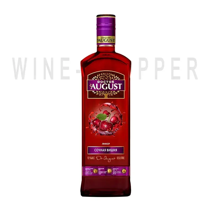 Ликер Doctor August Juicy Cherry 0.5 л