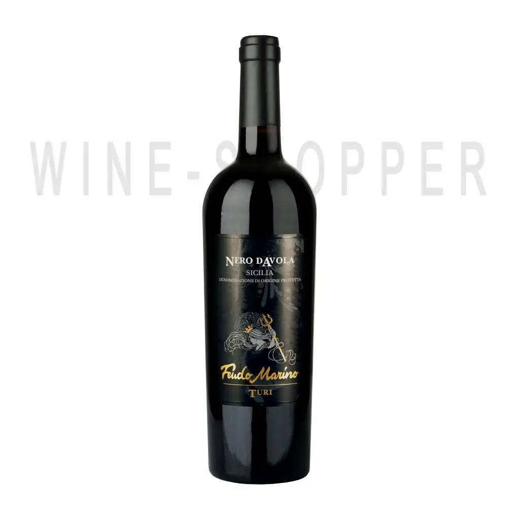 Вино Turi Nero d’Avola Feudo Marino IGT 0.75 л