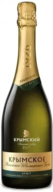 Игристое вино Крымский Винный Завод Белое Брют, 0.75 л