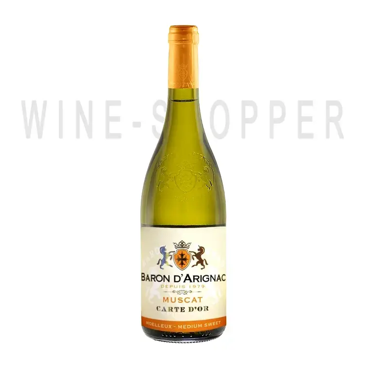 Вино Baron d'Arignac Muscat med sweet 0.75 л