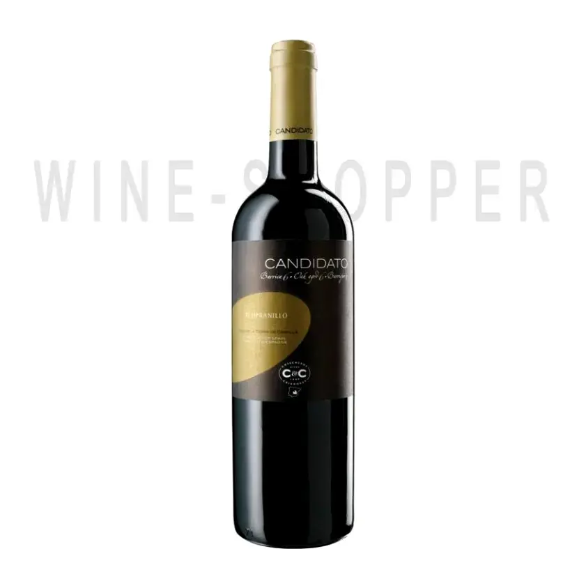 Вино Candidato Tempranillo Castilla VDT Oak aged 6 months 0.75 л