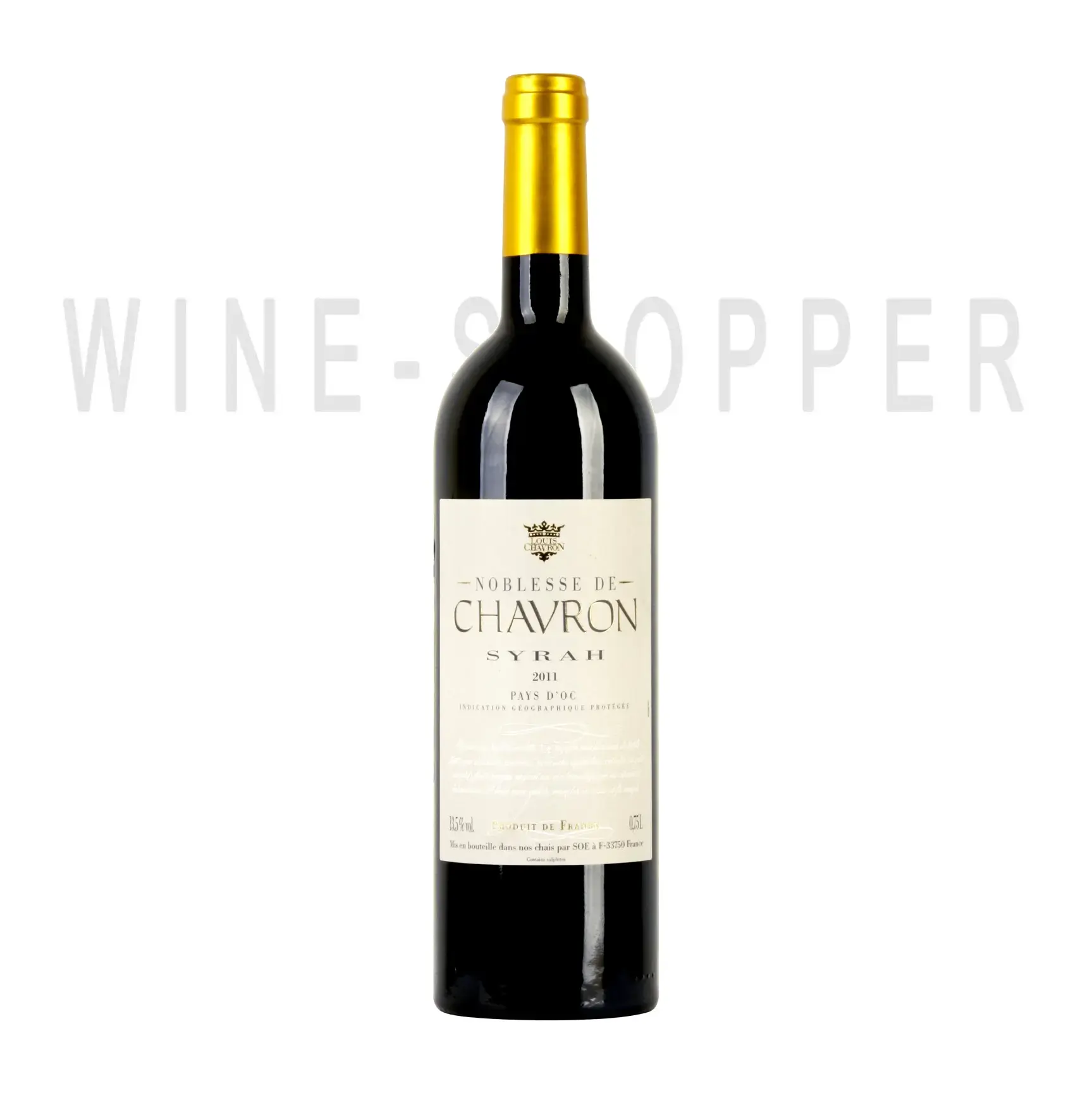 Вино Syrah Pays d`Oc Noblesse de Chavron 2011 0.75 л