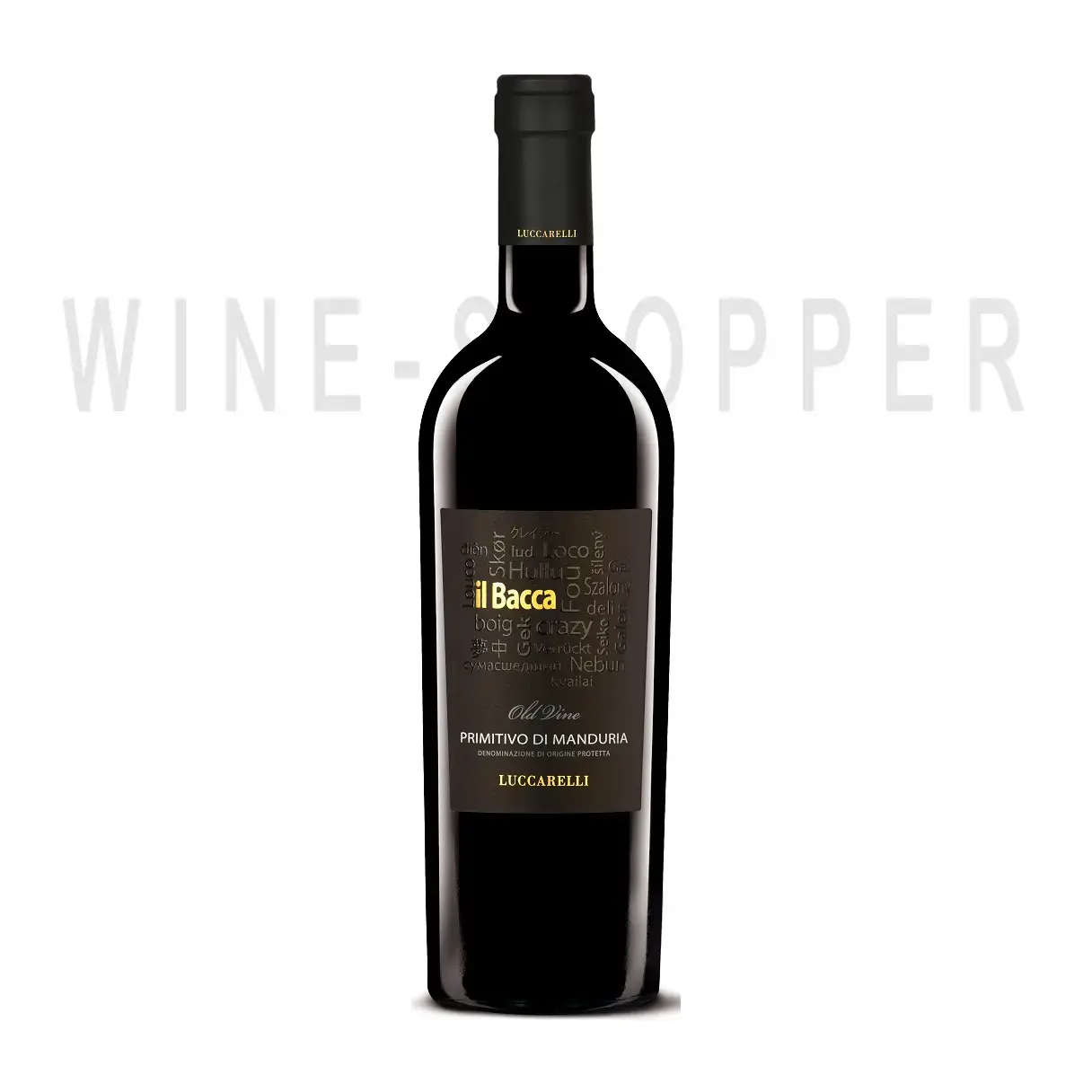 Вино Primitivo di Manduria il Bacca Luccarelli 2015 0.75 л