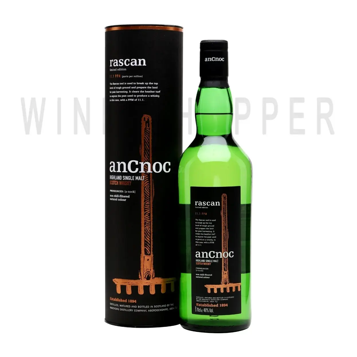 Виски AnCnoc Rascan 0.7 л