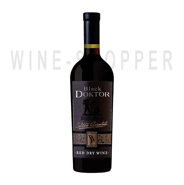 Вино Black Doktor Red Dry Winemaker Garantate 0.75 л