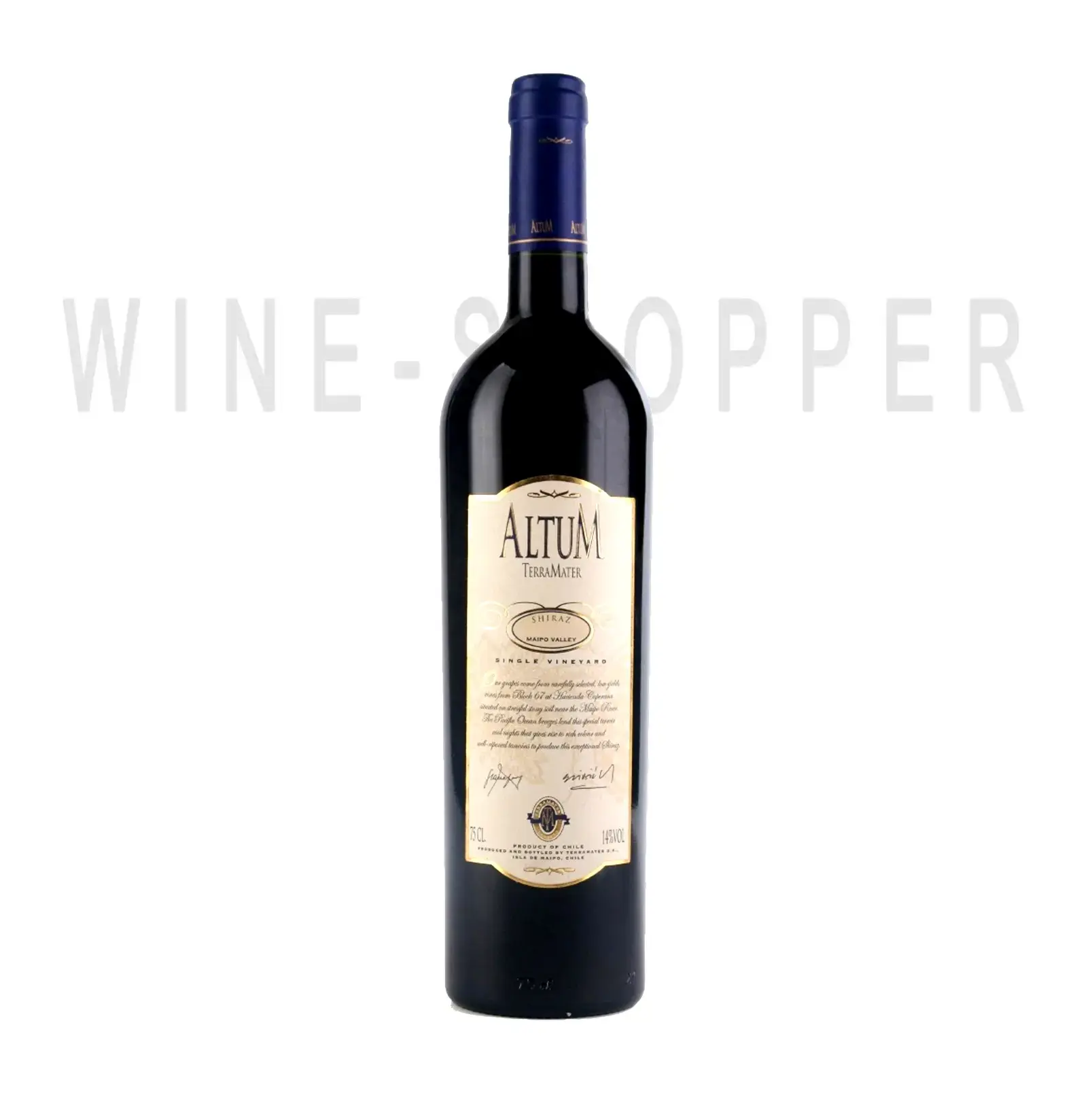 Вино TerraMater Altum Shiraz 2011 0.75 л