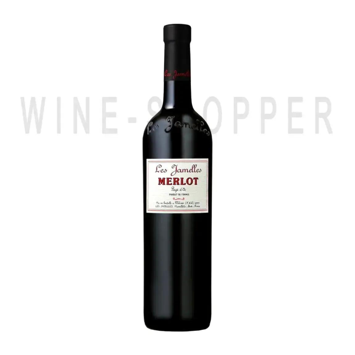 Вино Les Jamelles Merlot. Pays d'Oc IGP 2016 0.75 л