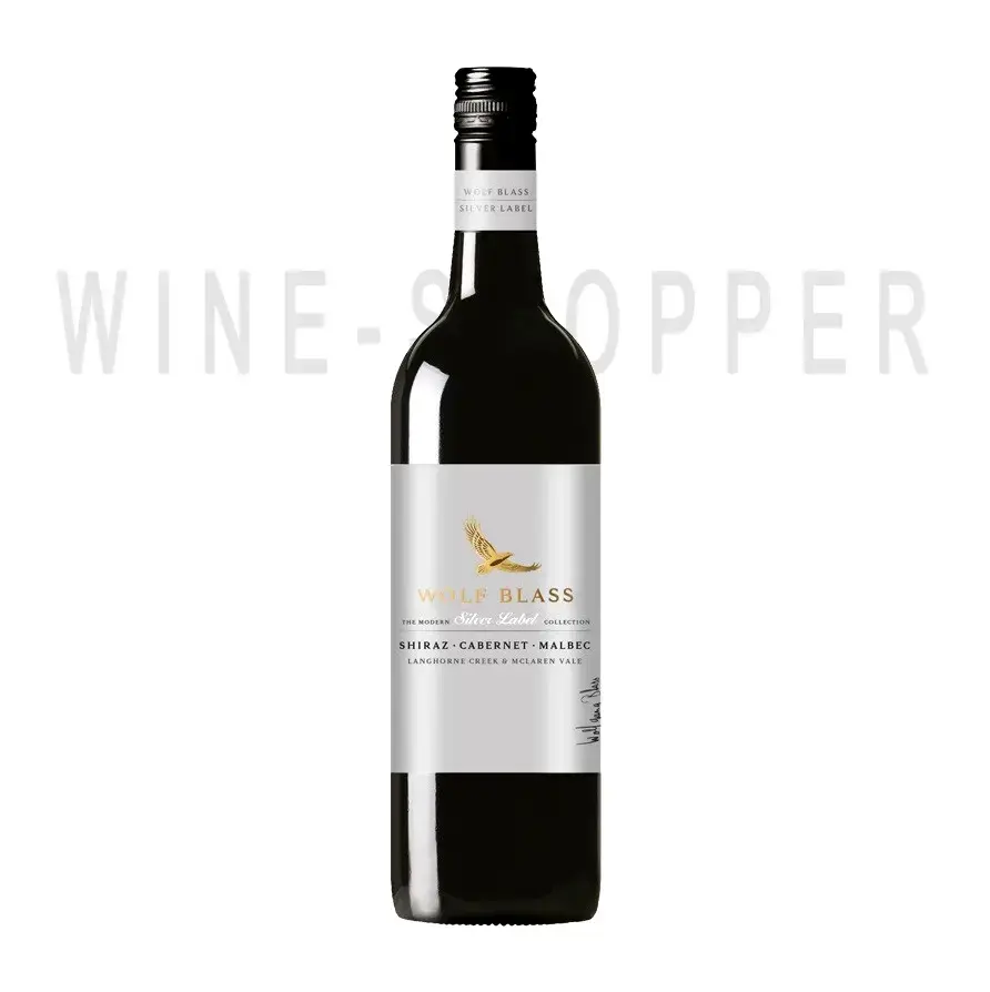 Вино Wolf Blass Silver Label Shiraz Cabernet Malbec 2016 0.75 л