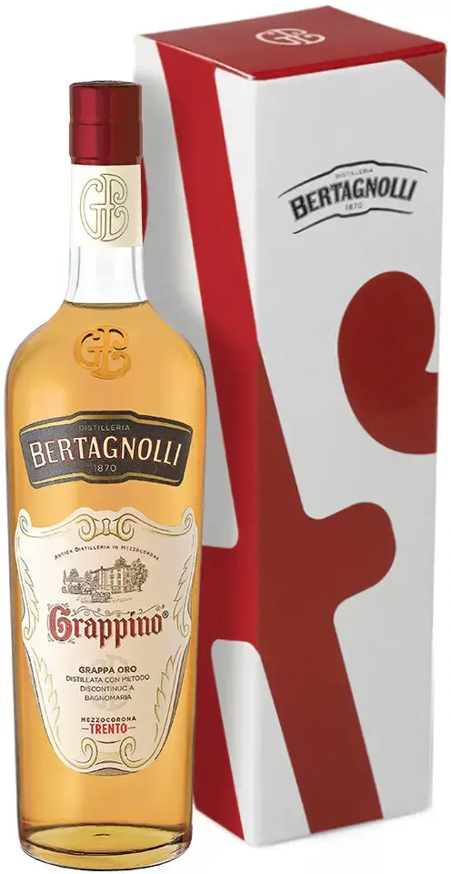 Граппа Bertagnolli Grappa Grappino Oro 0.7 л