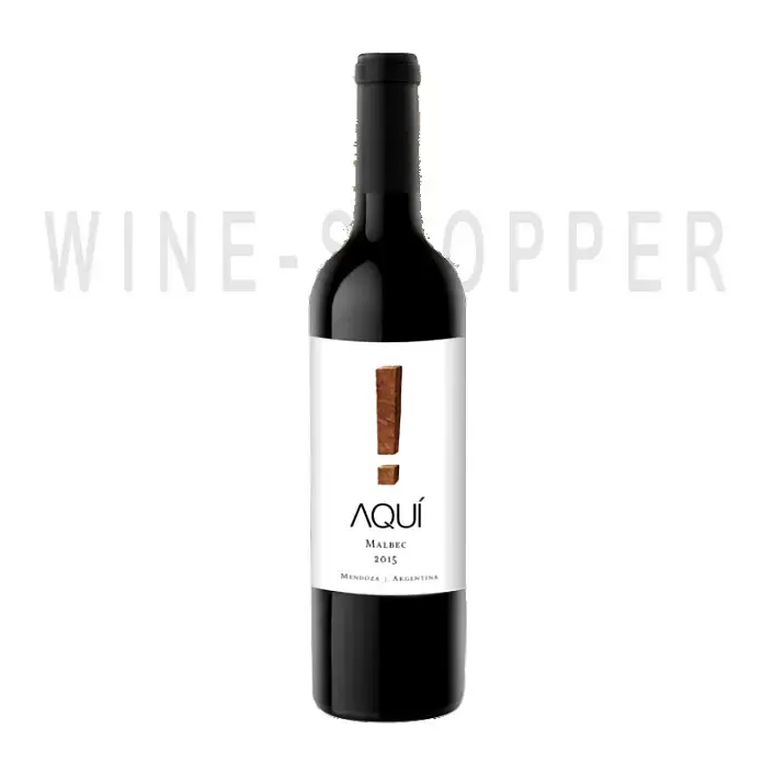 Вино Aqui Malbec 2017 0.75 л