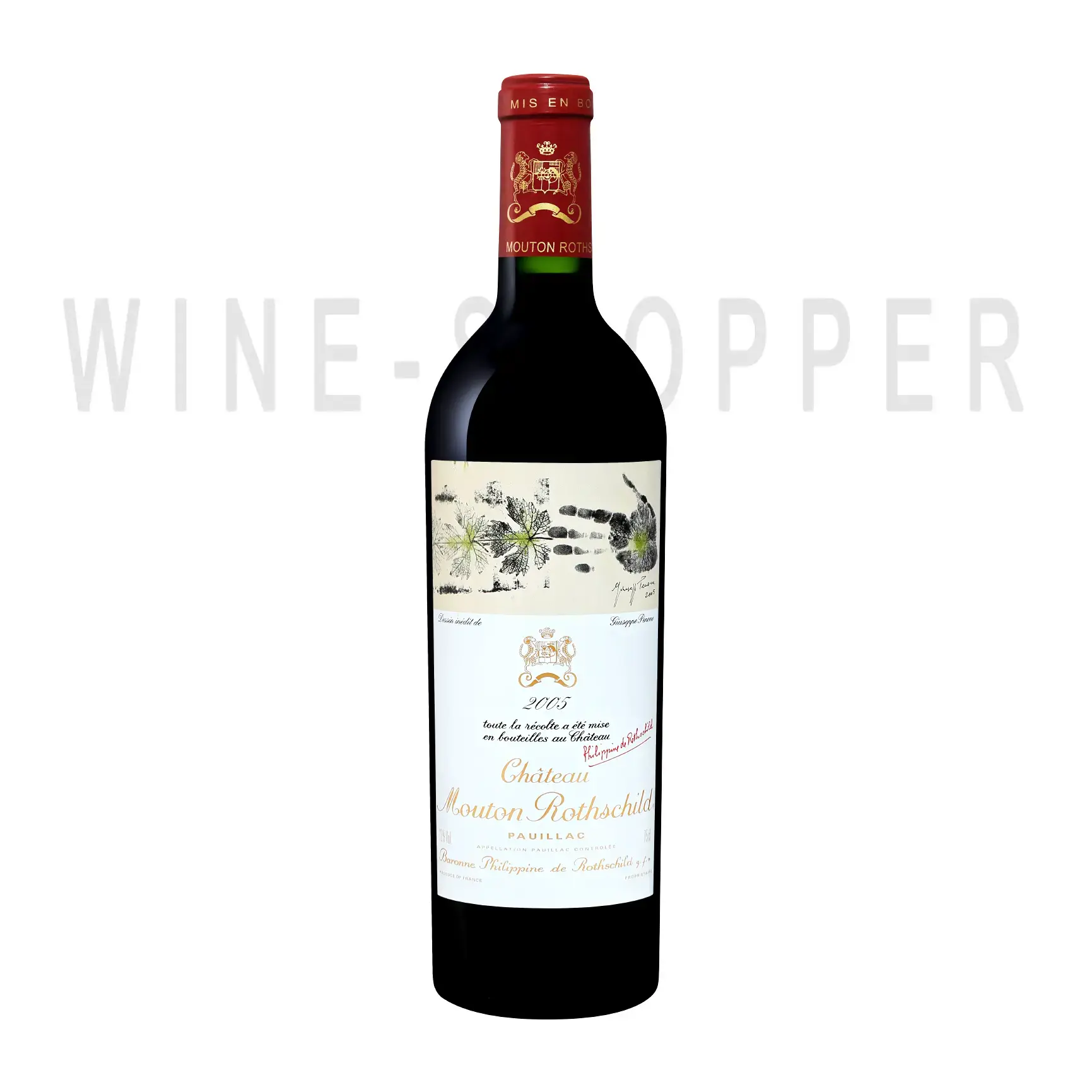 Вино Chateau Mouton Rothschild 2005 750 мл