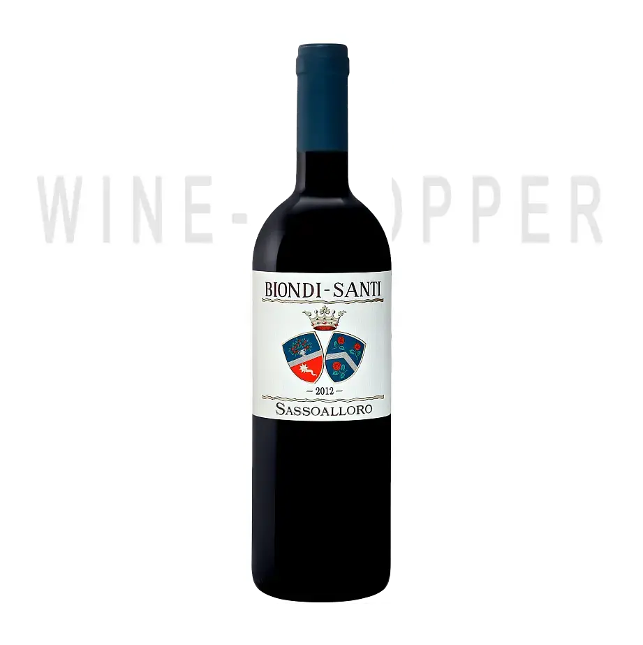 Вино Jacopo Biondi Santi Sassoalloro Toscana IGT 2012 0.75 л