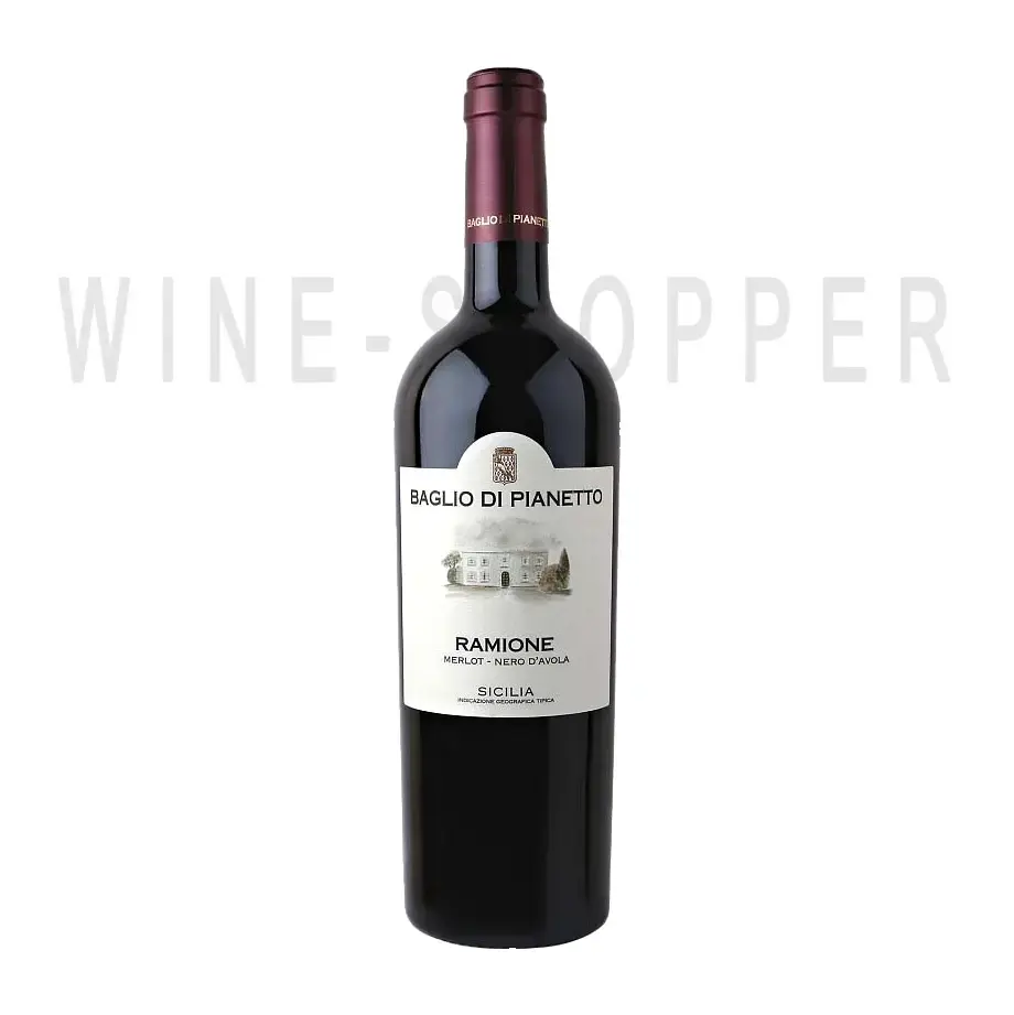 Вино Ramione Merlot Nero d`Avola Baglio di Pianetto 2013 0.75 л