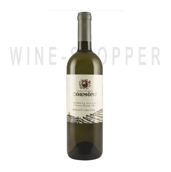 Вино Cormons Pinot Grigio 2017 0.75 л