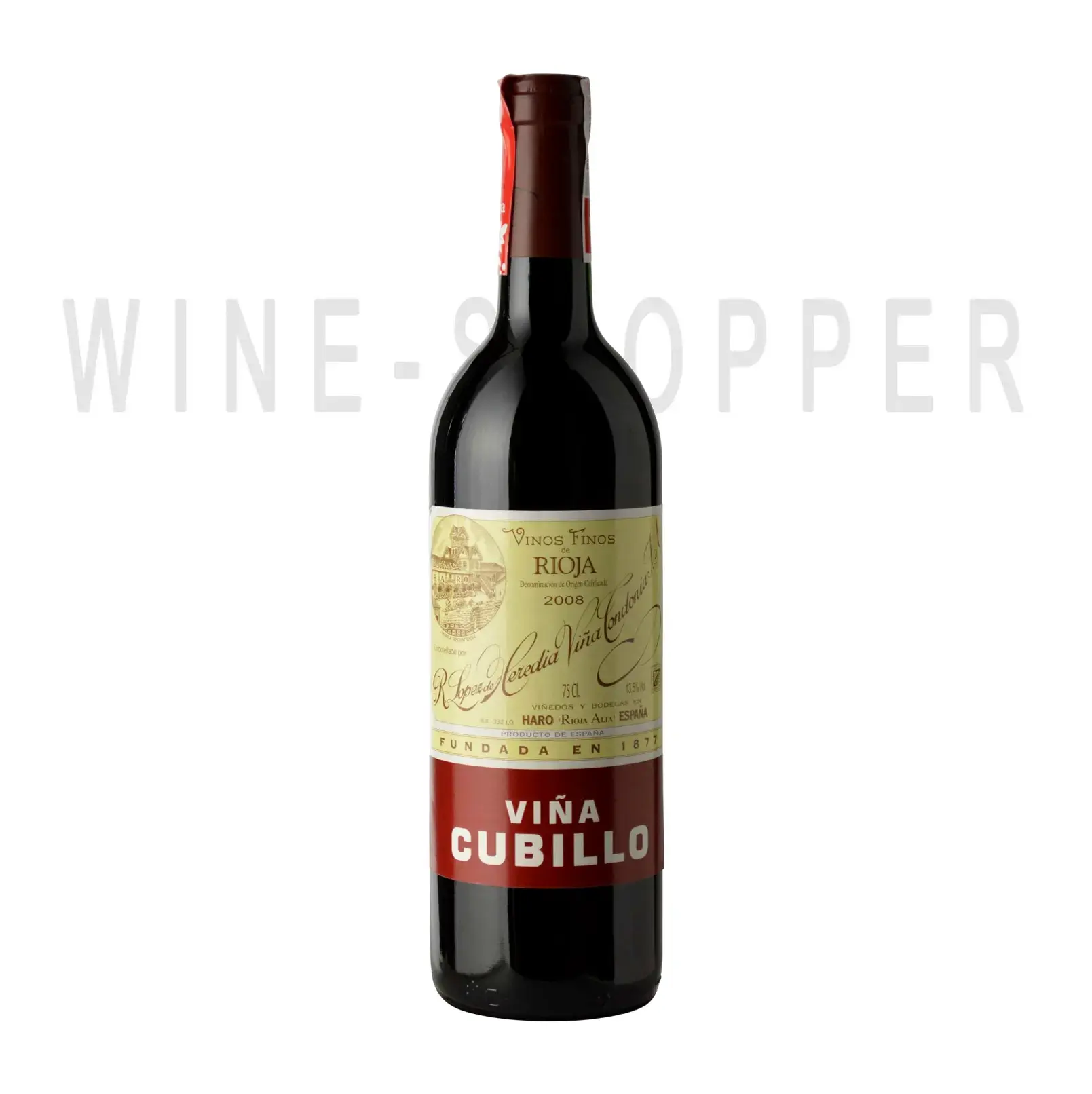 Вино Vina Cubillo Crianza Rioja DOC 2008 0.75 л