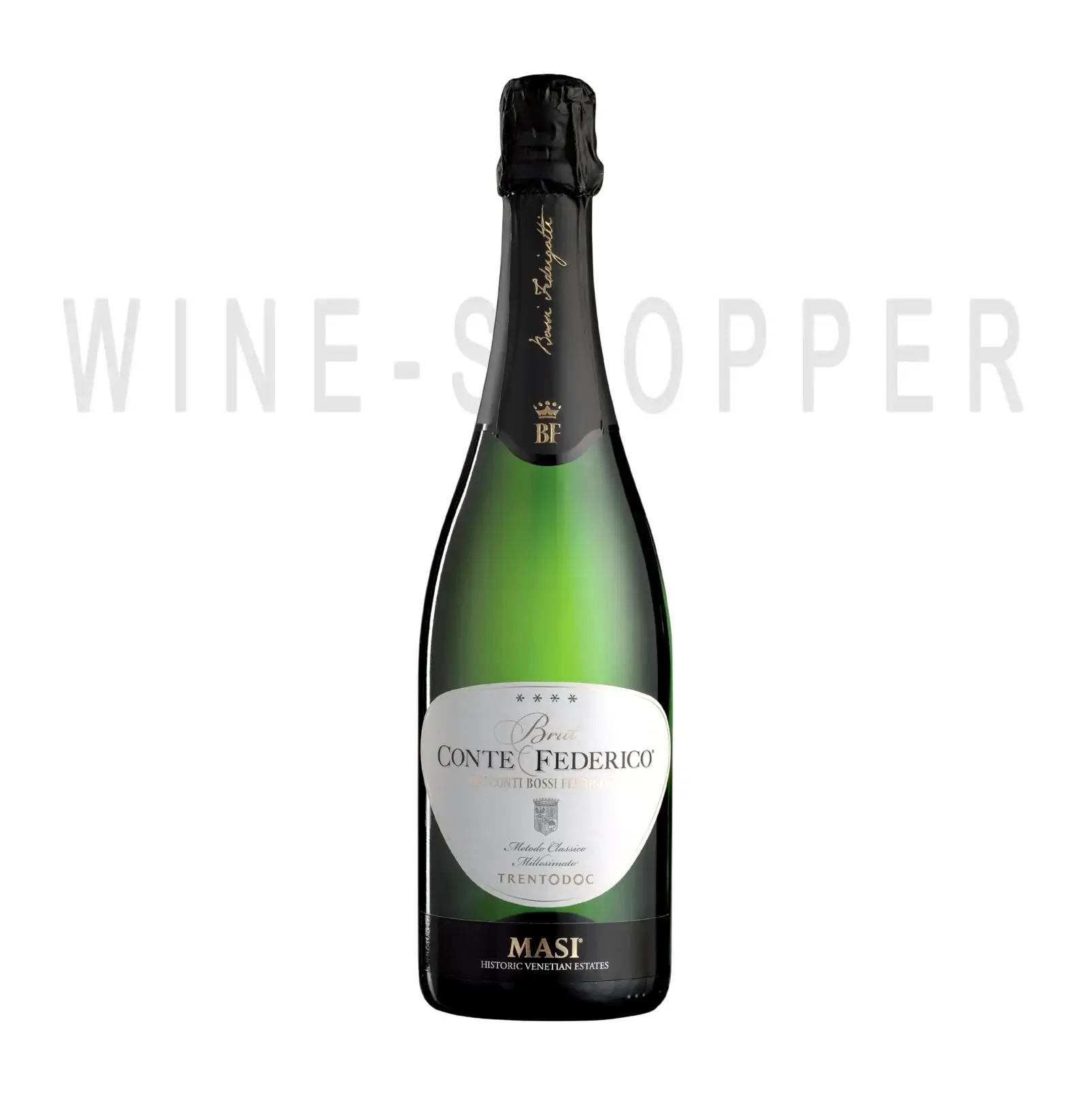 Игристое вино Conte Federico dei Bossi Fedrigotti, Brut, Trento DOC 2012 0.75 л