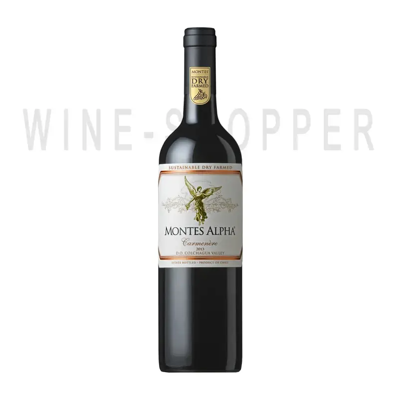 Вино Montes Alpha Carmenere 2013 0.75 л