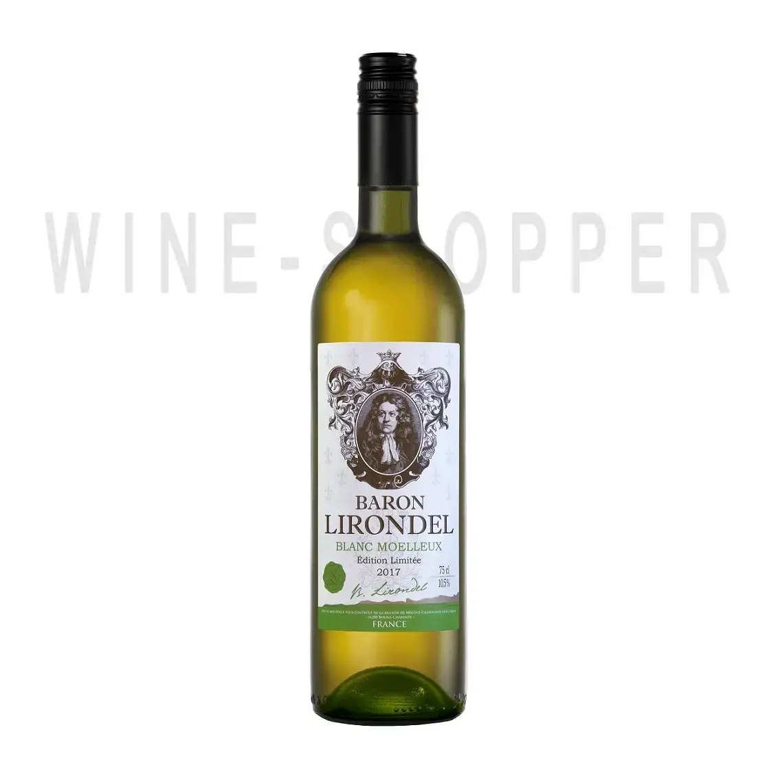 Вино Baron Lirondel blanco semi sweet 0.75 л