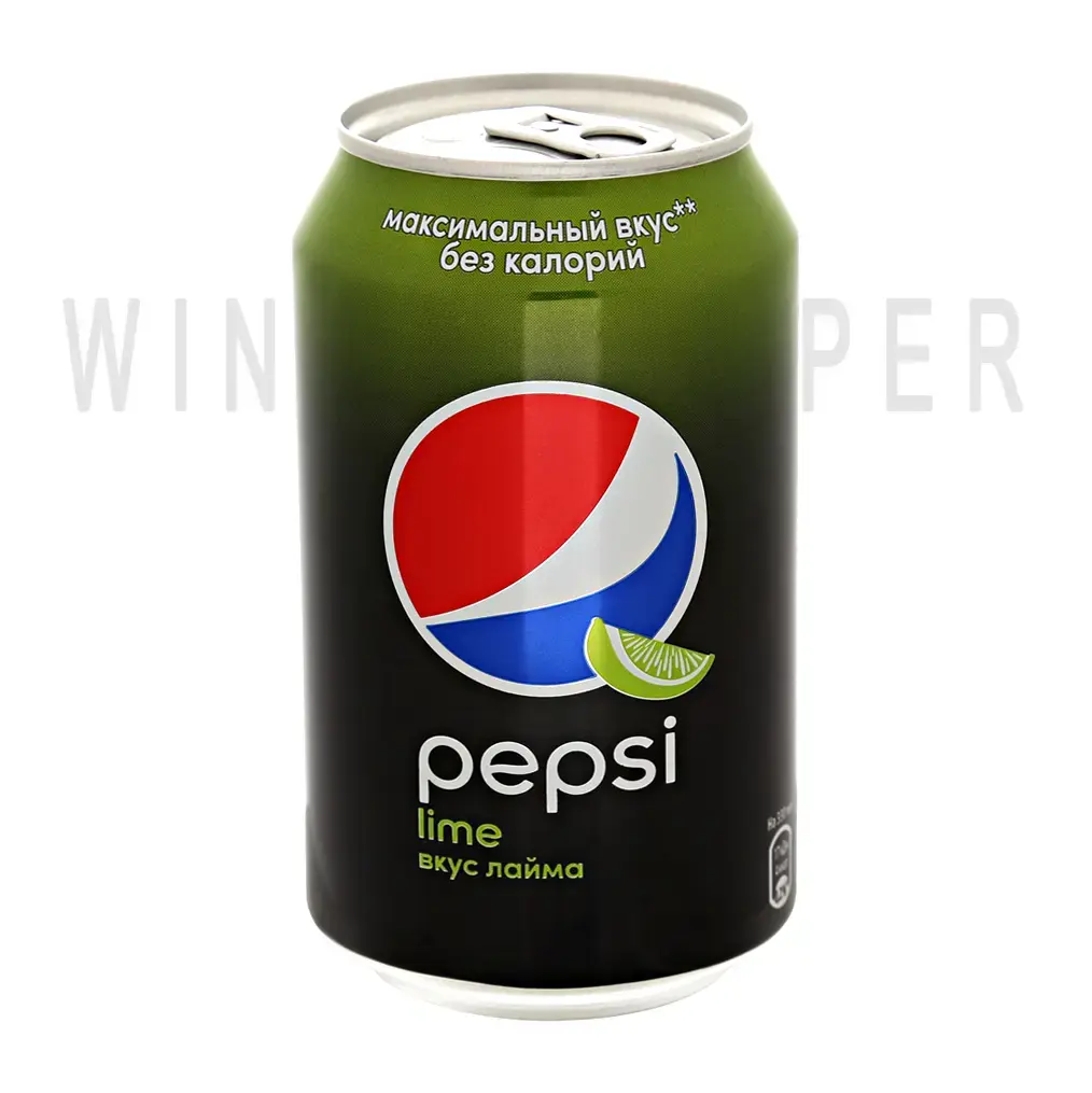 Сидр Pepsi Lime aluminium can 0.33 л