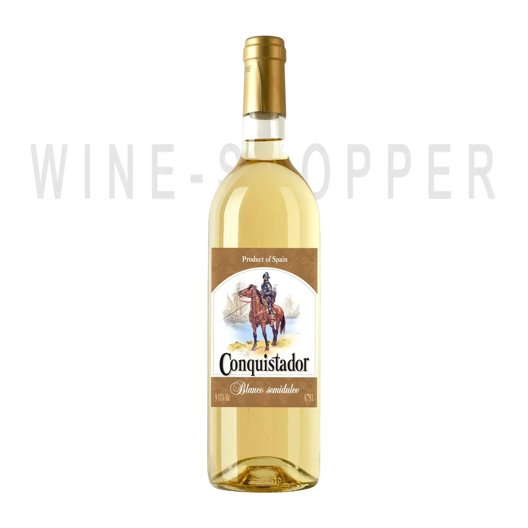 Вино Conquistador Blanco Semidulce 0.75 л