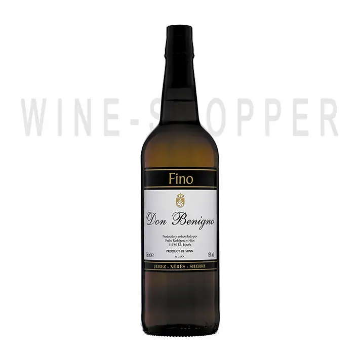Вино Don Benigno Fino Sherry 0.75 л