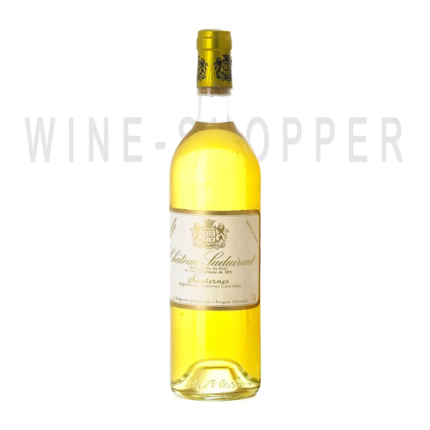 Вино Chateau Suduiraut Sauternes 1er Cru Classe`01 2001 0.75 л