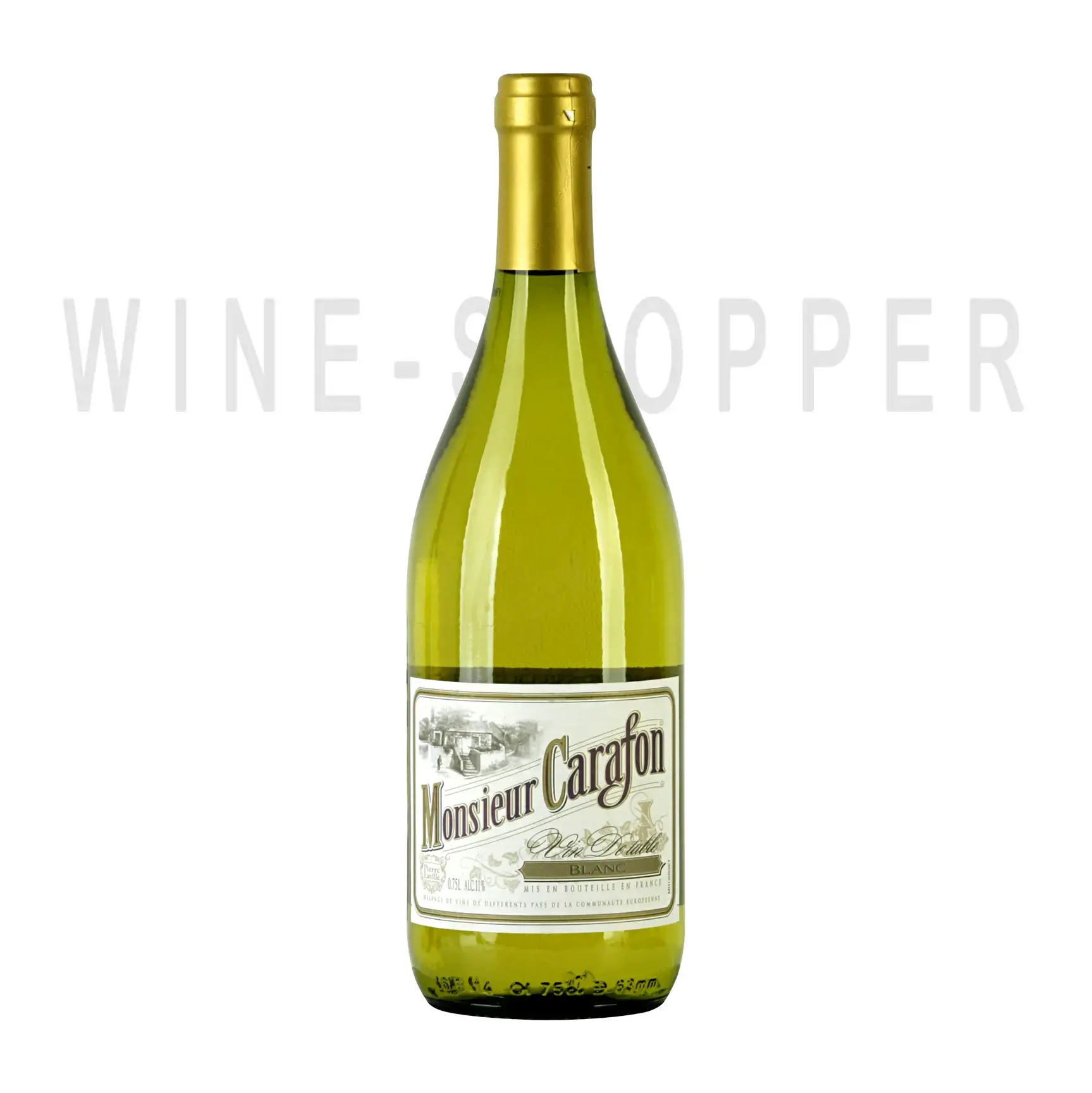 Вино Blanc Monsieur Carafon 0.75 л