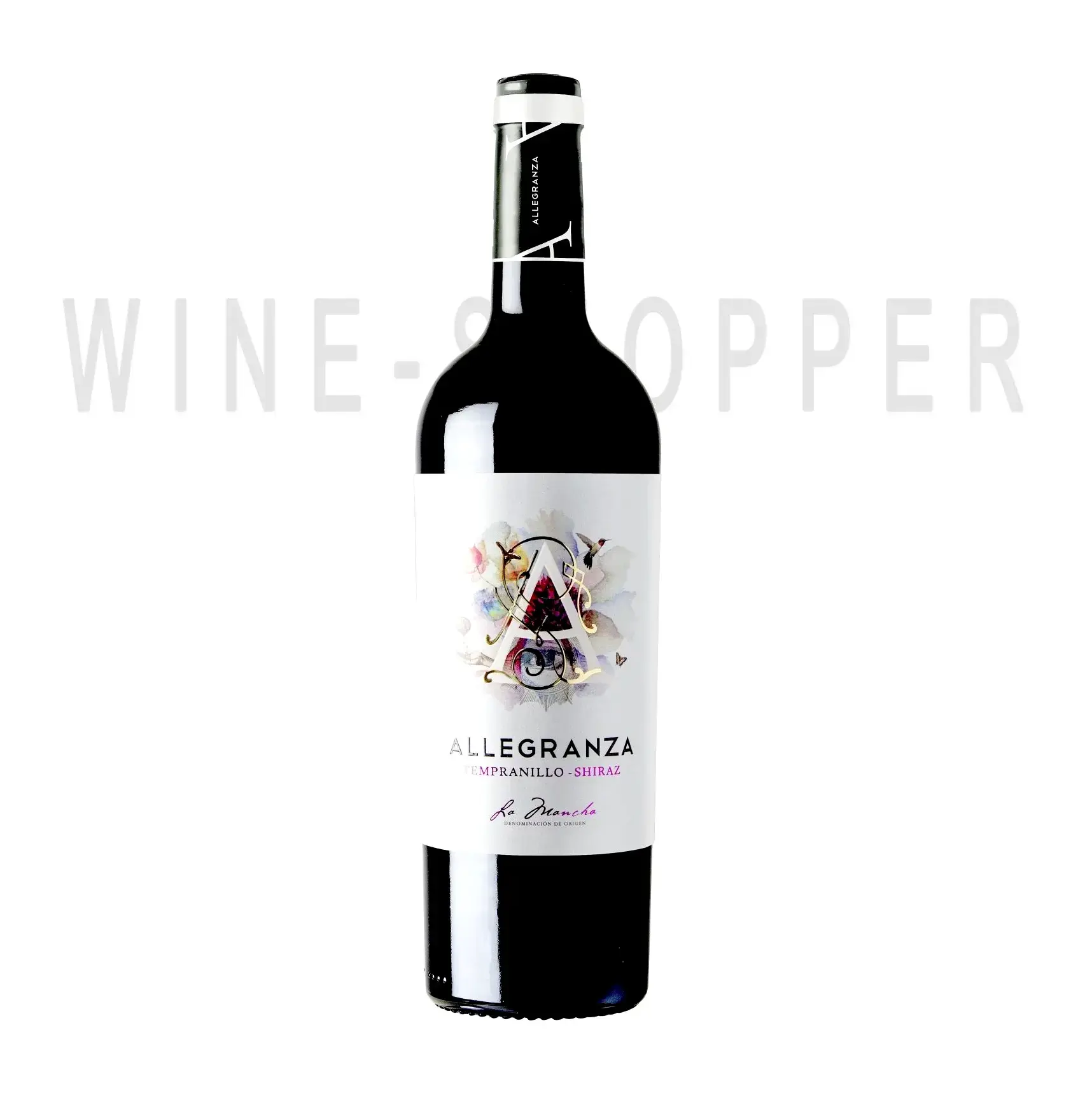 Вино Allegranza Tempranillo-Shiraz La Mancha D.O. 2016 0.75 л