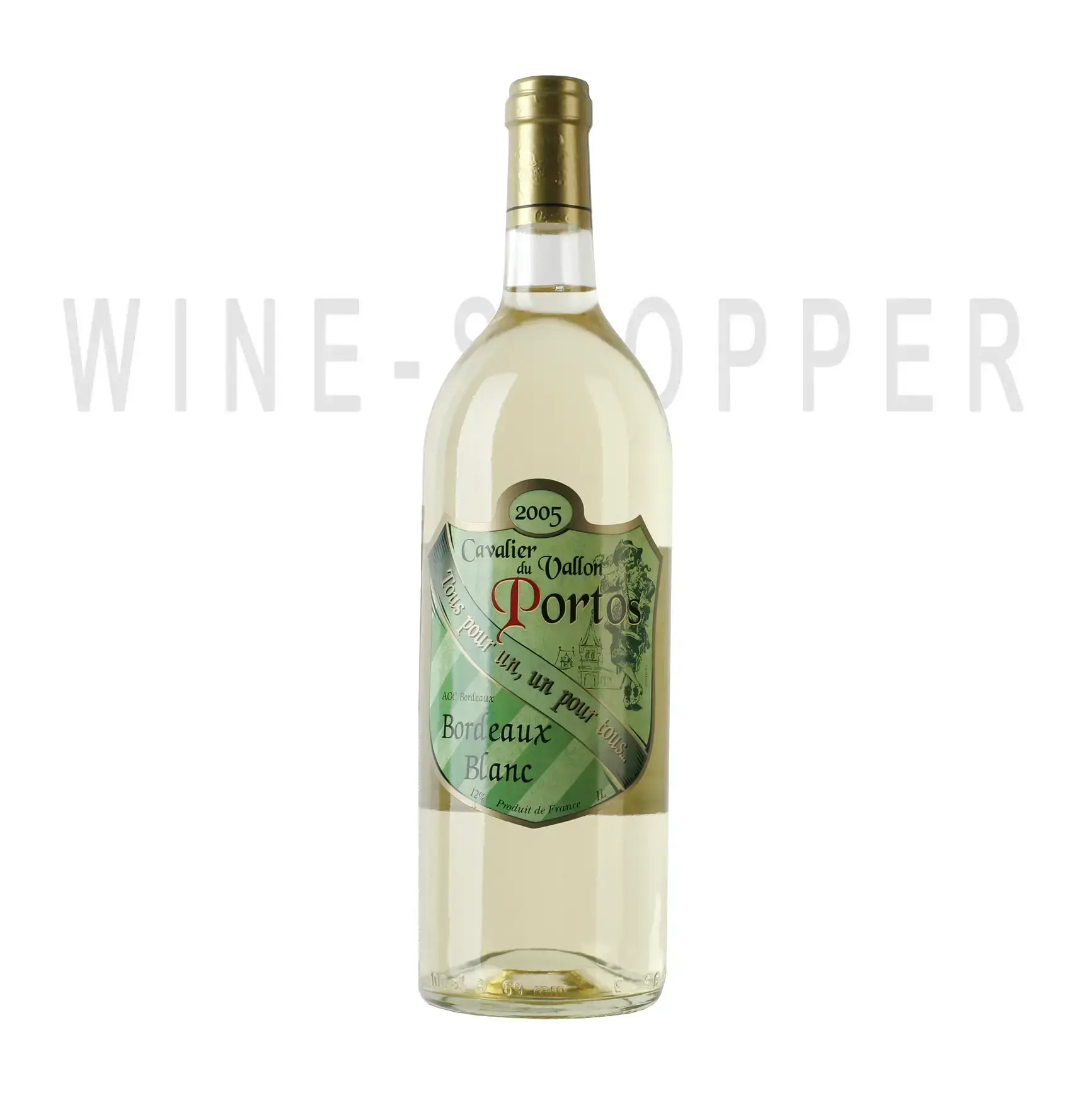 Вино Blanc Cavalier du Vallon Portos 1 л