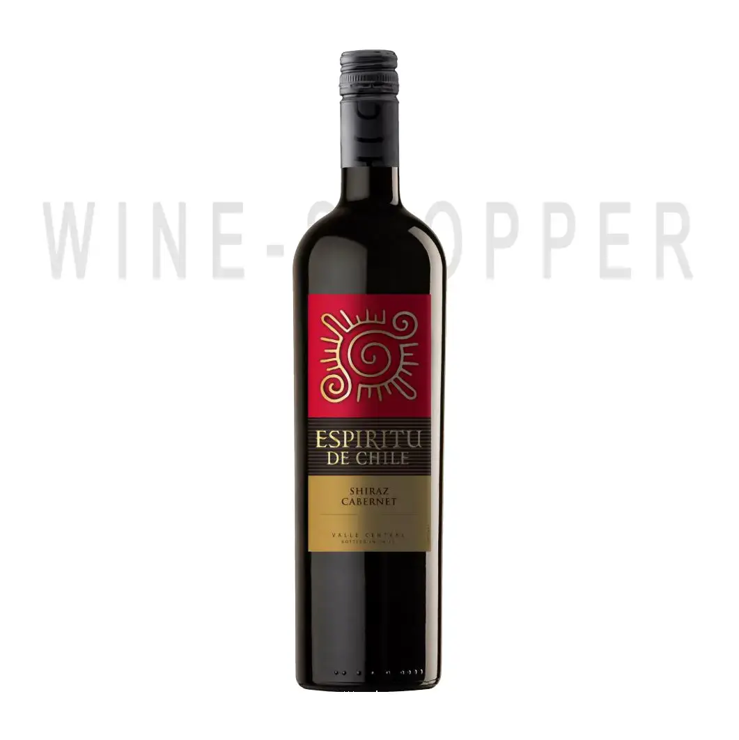 Вино Espiritu de Chile Shiraz Cabernet 0.75 л