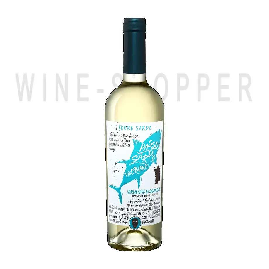 Вино Passo Sardo Vermentino di Sardegna DOC Enoitalia 2018 0.75 л