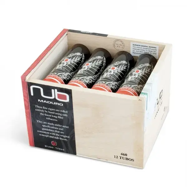 Сигары NUB 460 Maduro Tubos 1шт