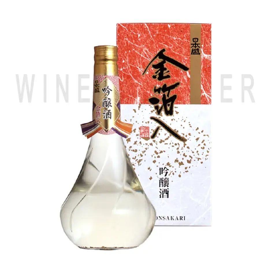 Саке Nihon-Sakari Cho-Tokusen Kinpaku gift box 0.72 л
