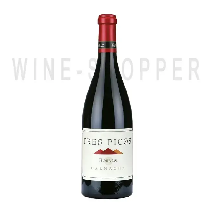 Вино Bodegas Borsao Tres Picos Campo de Borja DO 2017 0.75 л