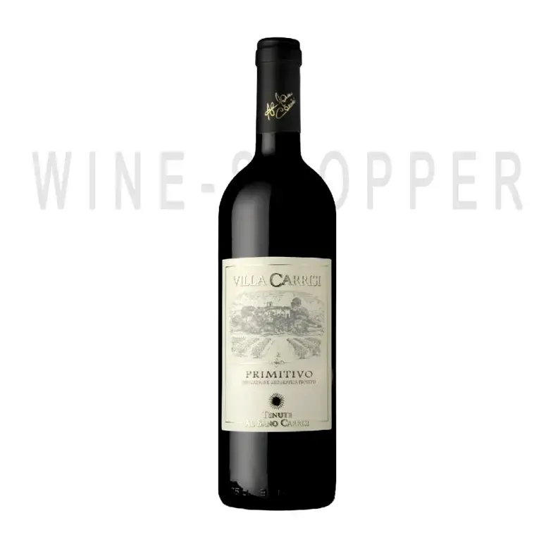 Вино Al Bano Carrisi Villa Carrisi Primitivo 2017 0.75 л