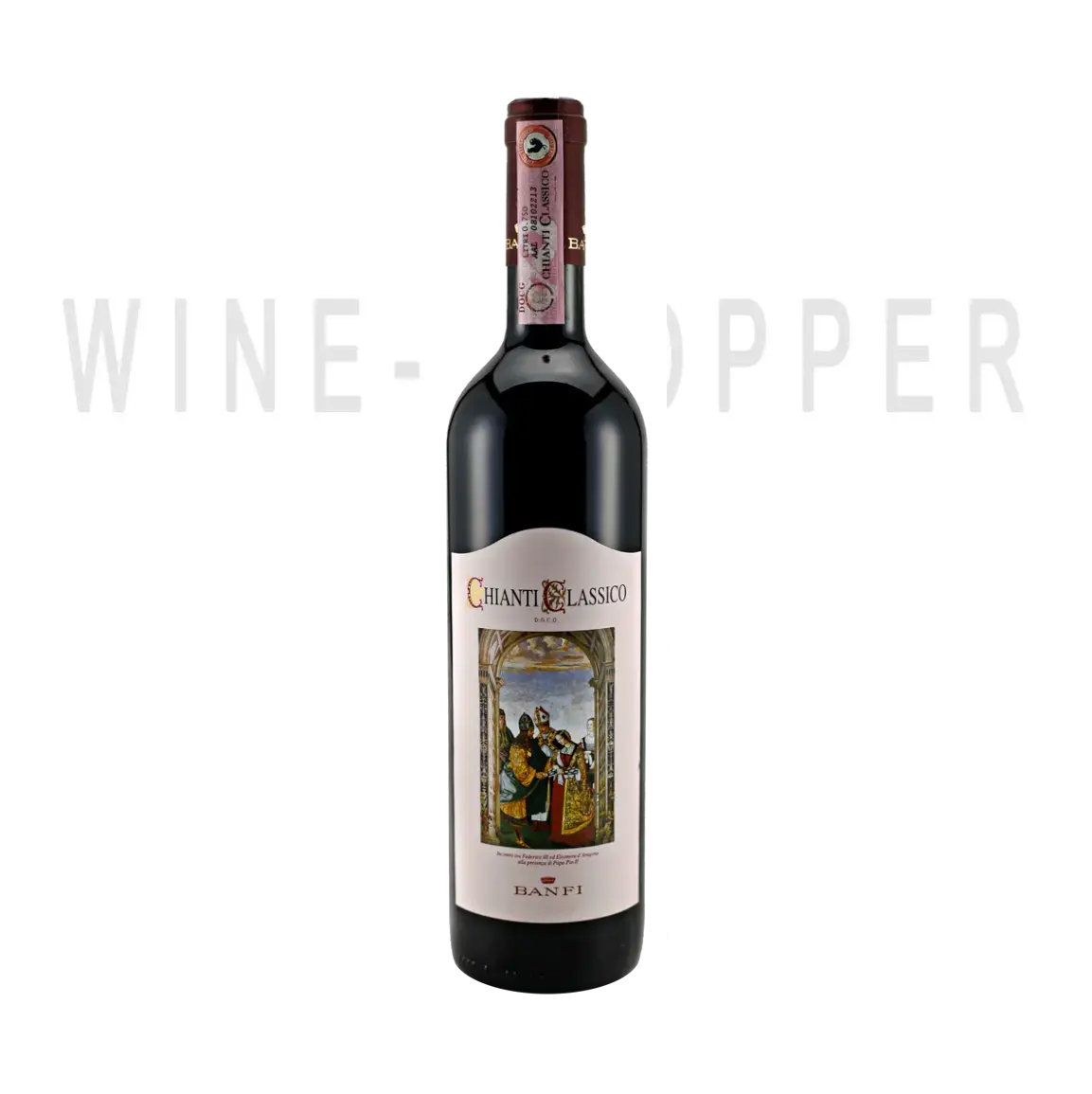 Вино Chianti Classico Castello Banfi 2017 0.75 л