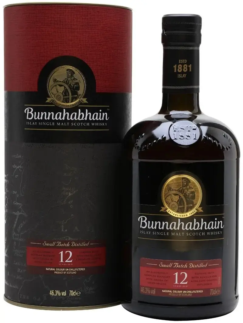 Виски Bunnahabhain aged 12 years, gift box 0.7 л