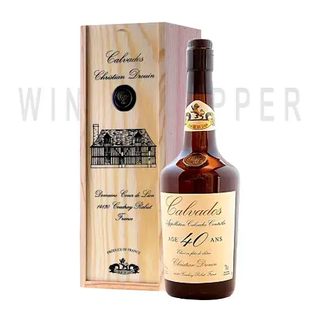 Кальвадос Coeur de Lion Calvados 40 ans wooden box 0.7 л