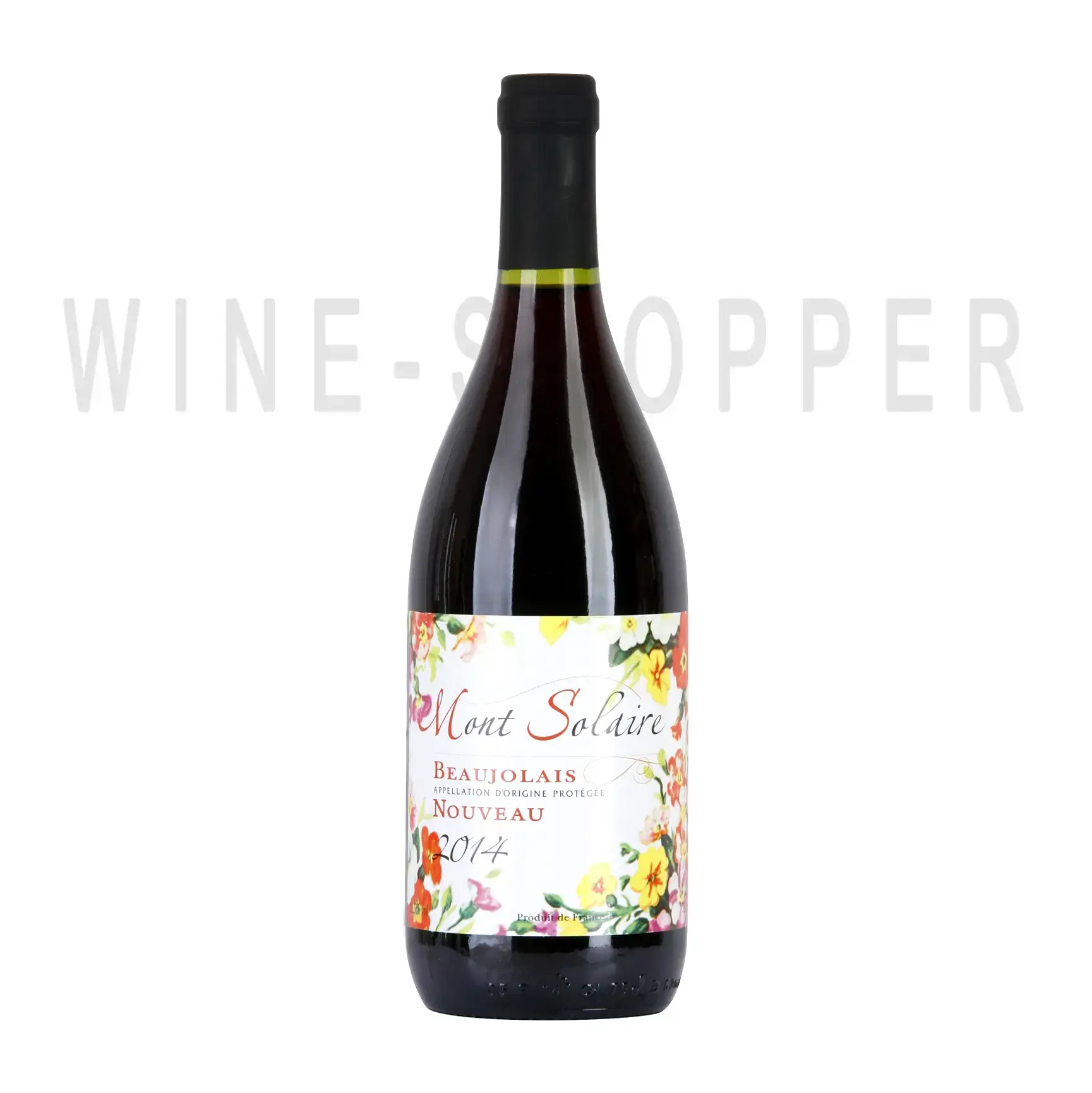 Вино Beaujolais Nouveau Mont Solaire Rouge 0.75 л