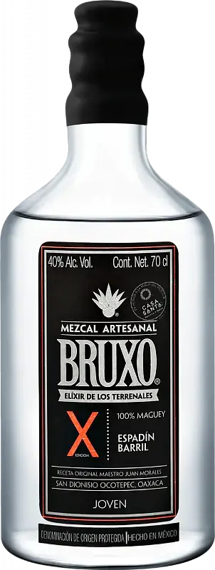Мескаль Bruxo X Mezcal Artesanal Joven 0.7 л