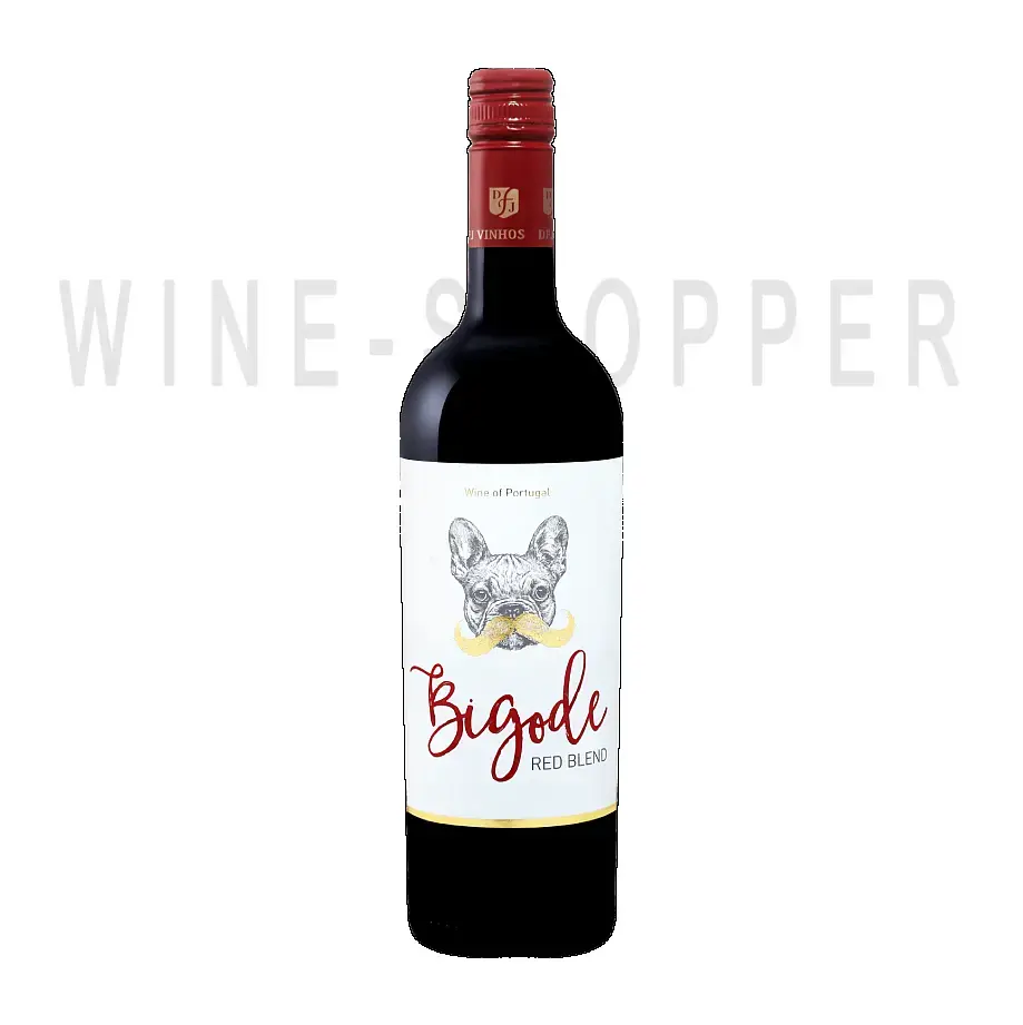 Вино Bigode Red Blend Lisboa IGP DFJ Vinhos 2016 0.75 л