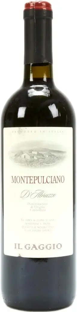 Вино Il Gaggio Montepulciano d'Abruzzo, 2016, 0.75 л