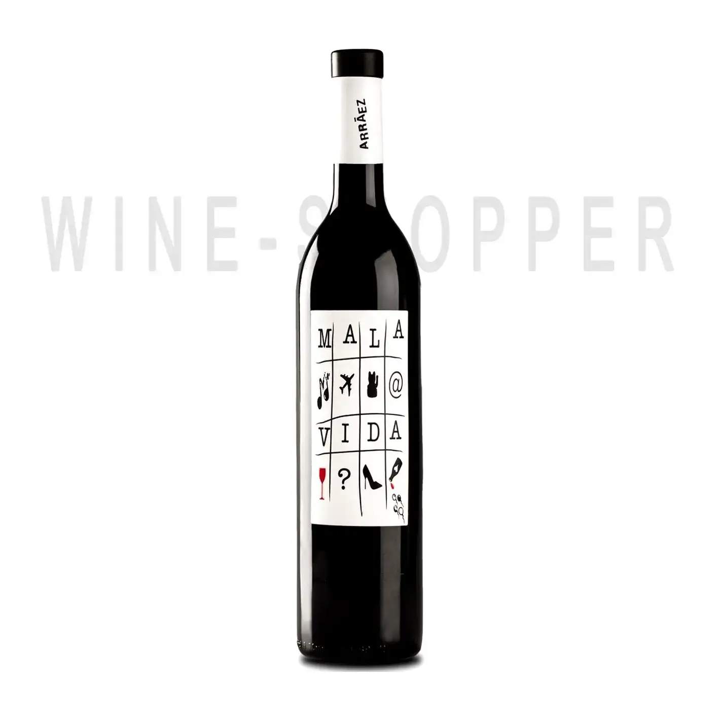 Вино Bodegas Arraez, Mala Vida, Valencia DOP 2018 0.75 л