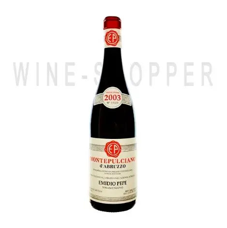 Вино Emidio Pepe Montepulciano d'Abruzzo DOC 2003 0.75л